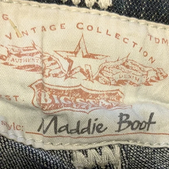 Big Star Women's Dark Wash Bootcut Jeans - Picture 6 of 10